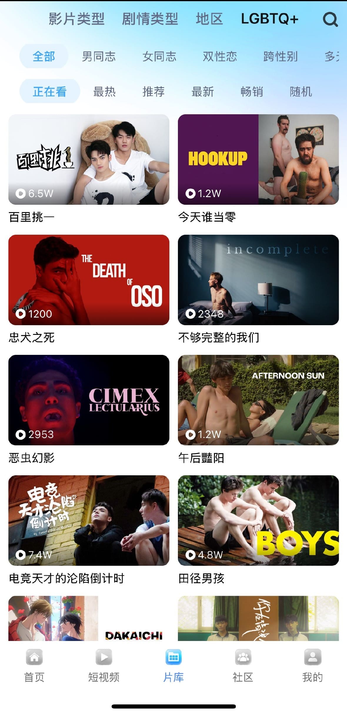 小蓝APP片库LGBTQ加主题专区多元包容内容策展